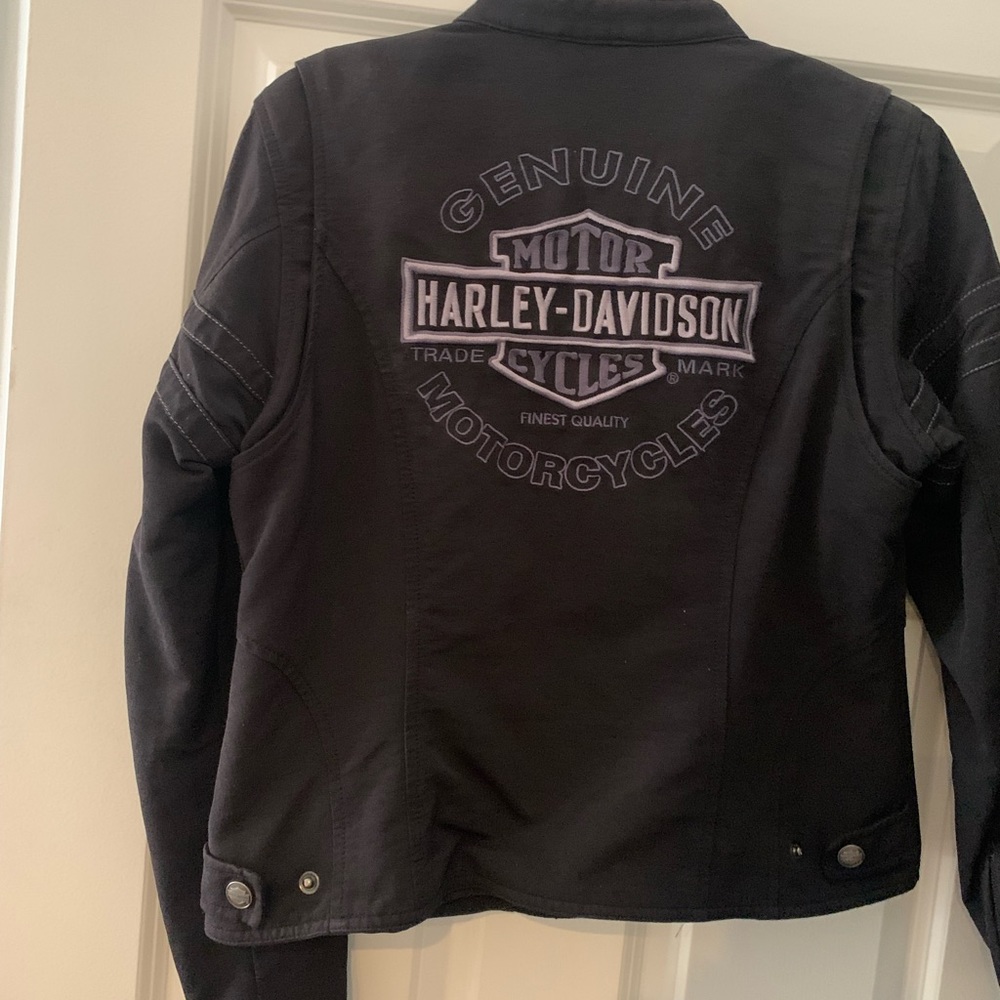 Womens Harley Davidson Motorcycle Jacket🏍️🏍️🏍️🏍️ - Picture 2 of 8